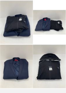 2 X HUGO BOSS JACKETS VARIOUS MODELS AND SIZES INCLUDING BLACK L - LOCATION 45C.