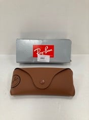 SILVER AND GREEN RAY BAN SUNGLASSES MODEL RB 3447 - LOCATION 14C.