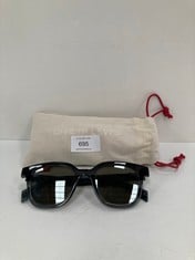 LEVI'S SUNGLASSES BLACK AND GREY MODEL LV 1010/S - LOCATION 14C.