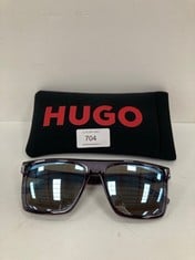 HUGO BOSS SUNGLASSES PURPLE AND BLUE MODEL HG 1069/S - LOCATION 14C.