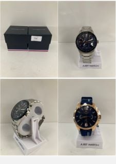 2 X TOMMY HILFIGER WATCHES VARIOUS SIZES AND MODELS INCLUDING MODEL TH.384.1.34.2739 - LOCATION 6C .