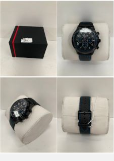 WATCH SECTOR NO LIMITS BLACK AND BLUE MODEL 83781070 - LOCATION 6C.