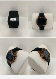 NIXON BLACK WATCH MODEL A1210 646-00 - LOCATION 6C.