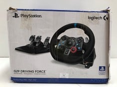 LOGITECH G29 DRIVING DORCE STEERING WHEEL AND PEDALS(TOTAL P.V.P 255€)-LOCATION 37A.