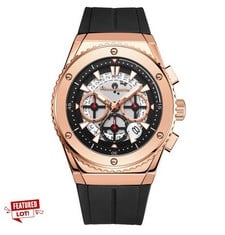 LIMITED EDITION MANN EGERTON HAND ASSEMBLED FUSION ROSE WATCH – SKU:ME0032