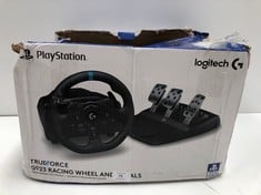 LOGITECH TRUE FORCE G923 PEDALS AND STEERING WHEEL(TOTAL P.V.P 255€)-LOCATION 41A.