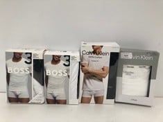 4 X UNDERWEAR VARIOUS MODELS INCLUDING HUGO BOSS-LOCATION 7B.