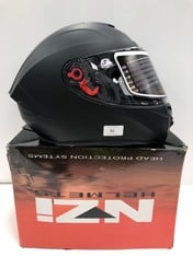 FULL FACE HELMET TRENDY MATT BLACK(TOTAL P.V.P 60€)-LOCATION 45A.