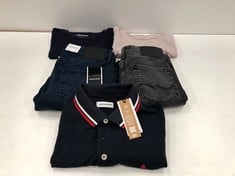 5 X JACK&JONES CLOTHING VARIOUS MODELS AND SIZES INCLUDING POLO SHIRT SIZE L-LOCATION 39C.