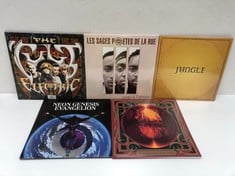 5 X VINYL VARIOUS ARTISTS INCLUDING HEROES OF SILENCE - LOCATION 51C.