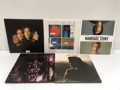 5 X VINYLS VARIOUS ARTISTS INCLUDING ANGEL OLSEN - LOCATION 51C.