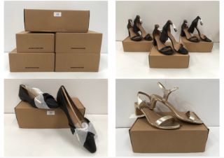 5 X FOOTWEAR VARIOUS SIZES AND MODELS INCLUDING BLACK FLAT SHOE SIZE 41 - LOCATION 28C.