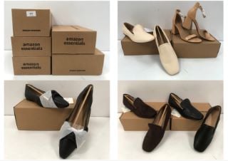 5 X FOOTWEAR VARIOUS SIZES AND MODELS INCLUDING BROWN FLAT SHOE SIZE 39 - LOCATION 28C.