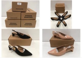 5 X FOOTWEAR VARIOUS SIZES AND MODELS INCLUDING BLACK SHOE HEEL SIZE 37 - LOCATION 16C.