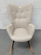 CREAM ROCKING CHAIR (DIRTY).