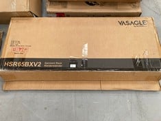 VASAGLE SONGMICS COAT RACK WITH WHEELS MODEL HSR65/065 (MAY BE BROKEN OR INCOMPLETE).