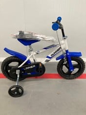 CHILDREN'S BIKE RUNNER BLUE BLACK AND WHITE (WITHOUT BOX).