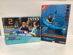 2 X LEISURE ITEMS INCLUDING INTEX CHALLENGER 2 .