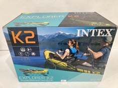 INTEX ADULT INFLATABLE KAYAK EXPLORER K2 FOR 2 PERSONS (68307).