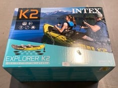 INTEX ADULT INFLATABLE KAYAK EXPLORER K2 FOR 2 PERSONS (68307).