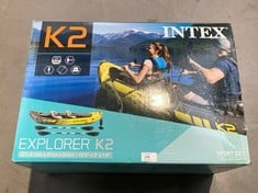 INTEX ADULT INFLATABLE KAYAK EXPLORER K2 FOR 2 PERSONS (68307).