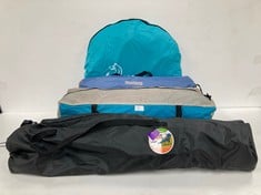 4 X CAMPING ITEMS INCLUDING SKILEC TENT.