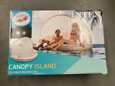 INTEX 58292EU - CREAM CANOPY INFLATABLE ISLAND - 199X150 CM.