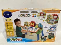 VTECH INTERACTIVE DESK, PLASTIC, MULTICOLOUR, (FRENCH VERSION).