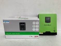 2 X ELECTRONIC ITEMS INCLUDING MASTERPOWER BRAND INVERTER. (UNCHEKED)