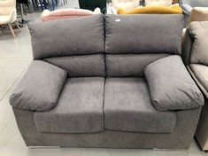 TWO SEATER SOFA DARK GREY COLOUR.