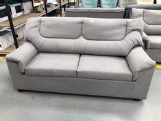 TWO SEATER SOFA GREY COLOUR .