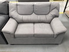 TWO SEATER SOFA GREY COLOUR .