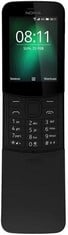 NOKIA 8110 4G PHONE (ORIGINAL RRP - £159.00) IN BLACK. (WITH BOX) [JPTC71055]