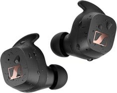 SENNHEISER SPORT TWS EAR BUDS (ORIGINAL RRP - £169.99) IN BLACK. (WITH BOX) [JPTC71056]