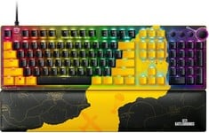 RAZER HUNTSMAN V2 PUBG BATTLEGROUNDS EDITION KEYBOARD (ORIGINAL RRP - £198.52). (WITH BOX) [JPTC70983]