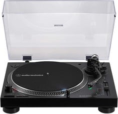 AUDIO TECHNICA AT-120XUSB TURN TABLE (ORIGINAL RRP - £298.95) IN BLACK: MODEL NO LP120XBTUSB (WITH BOX) [JPTC71165]