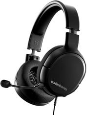 STEEL SERIES 2X ITEMS TO INCLUDE 2 ARCTIS WIRED GAMING HEADSETS GAMING ACCESSORIES (ORIGINAL RRP - £102.00) IN BLACK. (WITH BOX) [JPTC71081]