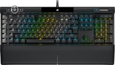 CORSAIR K100RGB PC ACCESSORIES (ORIGINAL RRP - £249,98) IN BLACK. (UNIT ONLY {REST PAD NOT INCLUDED }) [JPTC71162]