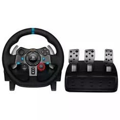 LOGITECH G29 GAMING ACCESSORY (ORIGINAL RRP - £270.00) IN BLACK. (UNIT ONLY) [JPTC70864]