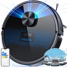 LUBLUELU SL60D ROBOT HOOVER HOME ACCESSORY (ORIGINAL RRP - £190.00) IN BLACK. (WITH BOX) [JPTC71143]