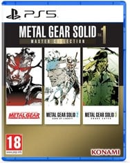 6 X ASSORTED ITEMS TO INCLUDE METAL GEAR SOLID MASTER COLLECTION GAMES. (WITH CASE) [JPTC71430]