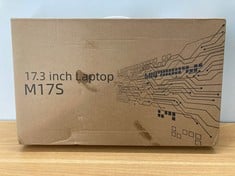 SGIN M17S 128GB LAPTOP IN BLACK. (WITH BOX). CELERON, 4GB. RAM, 17.3" SCREEN [JPTC71158]