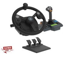 HORI FARMING SIMULATOR VEHICLE CONTROL GAMING ACCESSORY (ORIGINAL RRP - £382.85) IN BLACK. (WITH BOX) [JPTC70996]