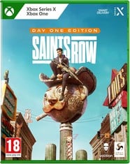 XBOX 6 X ASSORTED ITEMS TO INCLUDE SAINTS ROW GAMES. (WITH CASE (18+ ID REQUIRED ON COLLECTION)) [JPTC71057]