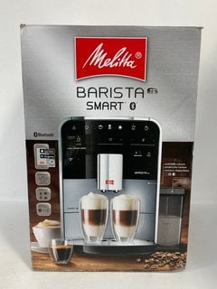 MELITTA BARISTA SMART BLUETOOTH FULLY AUTOMATIC COFFEE MACHINE - MODEL NO: 2630-0920 - RRP £649: LOCATION - FRONT BOOTH