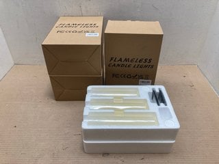 4 X BOXES OF 6 FLAMELESS CANDLE LIGHTS: LOCATION - A4