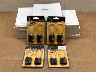 10 X CABLE TRAVEL LOCKS 2 PACK: LOCATION - A5