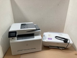 HP DESKJET 2810E PRINTER IN WHITE TO INCLUDE HP COLOUR LASERJET PRO PRINTER IN WHITE: LOCATION - A8