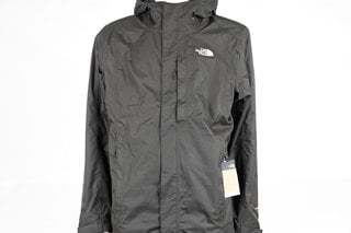 THE NORTH FACE DRYVENT JACKET IN BLACK UK SIZE L - RRP £110: LOCATION - FRONT BOOTH