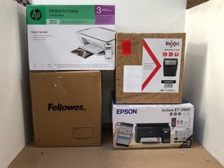 4 X ASSORTED ITEMS TO INCLUDE EPSON ECOTANK ET-2860 PRINTER: LOCATION - B12